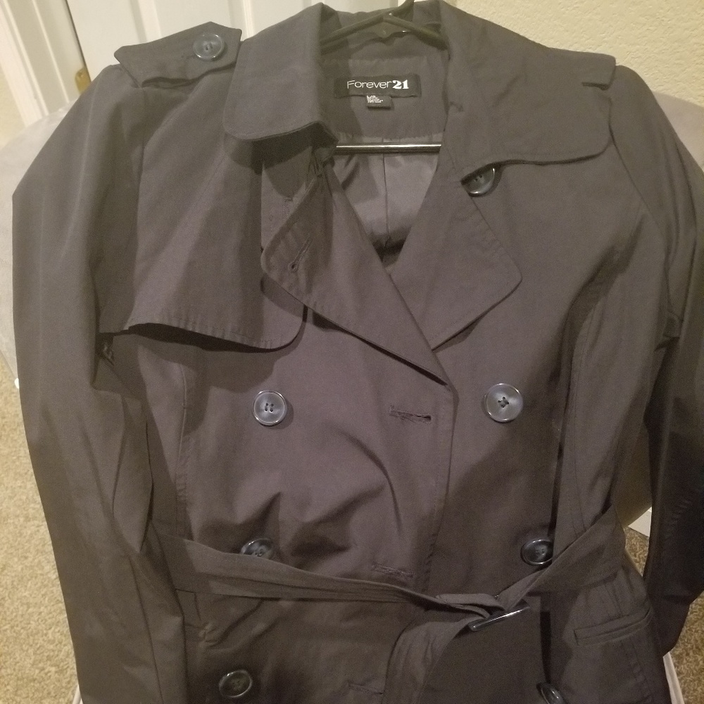 Casual trench coat